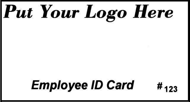 Gift / Employee Card - Pack of 5000 Black Printed cards encoded